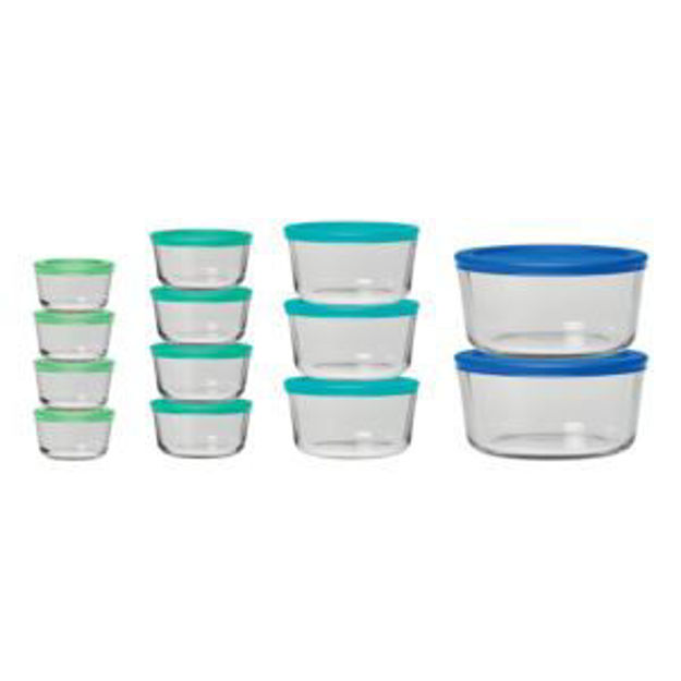 Picture of 26pc Mixed Snugfit Glass Food Storage Set