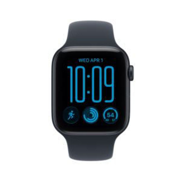 Picture of Watch SE 3 GPS + Cellular 44mm Midnight Aluminum Case w/ Navy Sport Band S/M
