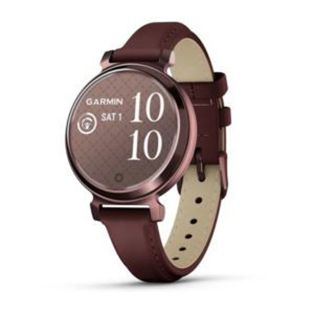 Picture of Lily 2 Classic Smartwatch, Dark Bronze with Mulberry Leather Band