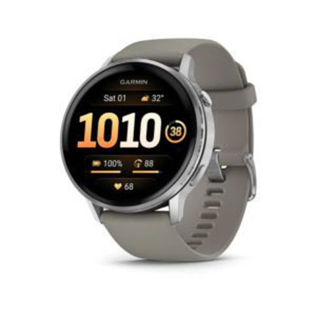 Picture of Venu 4 - 45 mm Silver with Silver Gray Silicone Band