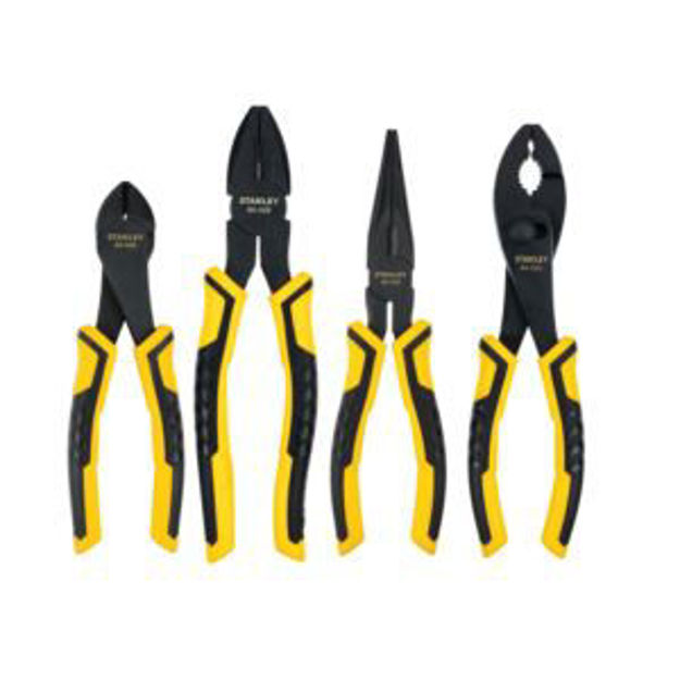 Picture of 4pc Bi-Material Plier Set Deluxe